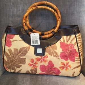 Franco Sarto Straw Bahama Mamma Bag